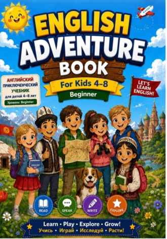Омурзак Абдималит. English Adventure Book for Kids 4–8 (Beginner)