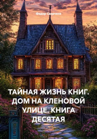 ТАЙНАЯ ЖИЗНЬ КНИГ. ДОМ НА КЛЕНОВОЙ УЛИЦЕ. КНИГА ДЕСЯТАЯ. Федор Сверчков