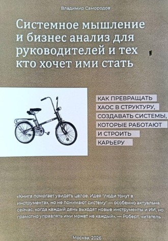 Владимир Самородов. Системное мышление и бизнес-анализ для руководителей и тех, кто ими хочет стать