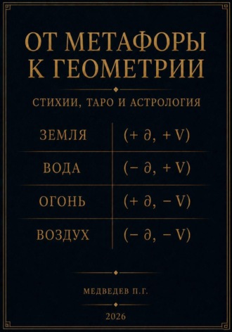 Павел Медведев. От метафоры к геометрии. Стихии, Таро и астрология