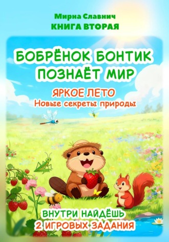 Бобрёнок Бонтик познаёт мир. Яркое лето. Новые секреты природы. 