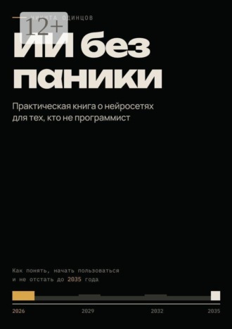 ИИ без паники. Практическая книга о нейросетях для тех, кто не программист. 