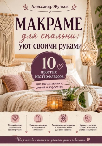 Макраме для спальни: уют своими руками. 10 простых мастер-классов для начинающих, детей и взрослых. 