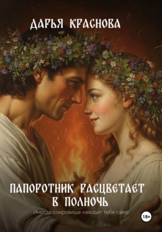 Папоротник расцветает на рассвете. 