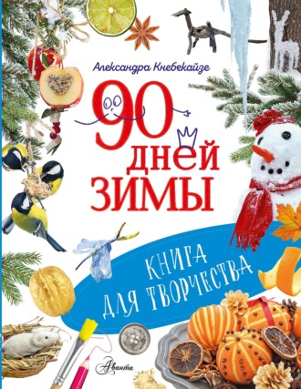 90 дней зимы. Книга для творчества. Александра Кнебекайзе