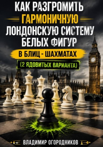 Владимир Огородников. Как разгромить гармоничную Лондонскую систему белых фигур в блиц-шахматах (2 ядовитых варианта)