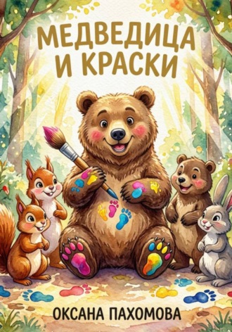 Медведица и краски. Оксана Пахомова