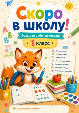 Скоро в школу! Большая рабочая тетрадь. 1 класс. Руслан Куликов