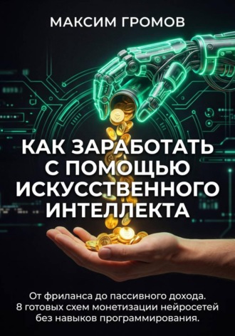Максим Громов. Как заработать с помощью искусственного интеллекта. От фриланса до пассивного дохода. 8 готовых схем монетизации нейросетей без навыков программирования