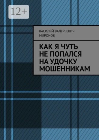 Василий Валерьевич Миронов. Как я чуть не попался на удочку мошенникам