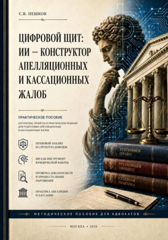 Сергей Пешков. Цифровой щит: ИИ – конструктор апелляционных и кассационных жалоб