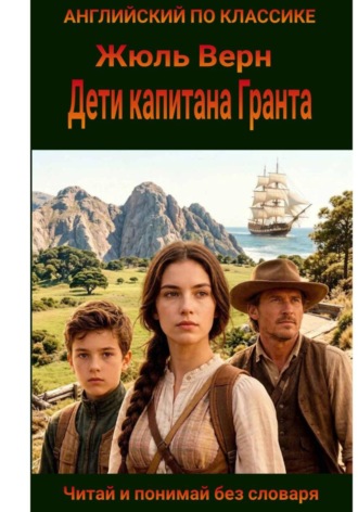 Жюль Верн. Дети капитана Гранта на английском языке с параллельным переводом на русский