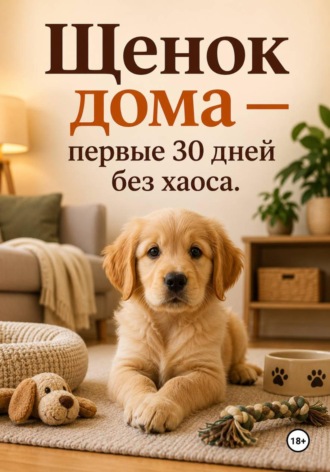 Максим Ветров. Щенок дома — первые 30 дней без хаоса.