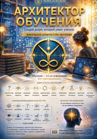 A. Solarion. АРХИТЕКТОР ОБУЧЕНИЯ
