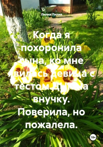 Лилия Лилия. Когда я похоронила сына, ко мне явилась девица с тестом ДНК на внучку. Поверила, но пожалела