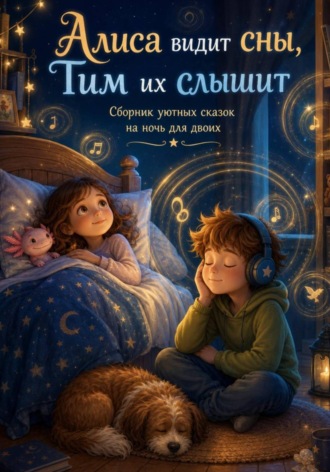 Книга 1. Алиса видит сны, Тим их слышит. Сборник уютных сказок на ночь для двоих. Преимущественно для слабовидящих детей. Елена Собцова-Драгомирова