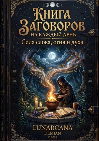 Книга заговоров на каждый день: «Сила слова, огня и духа». Практическое руководство и ежедневные обряды.. Дмитрий Шестаков