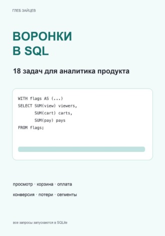 Воронки в SQL. 18 задач для аналитика продукта. Глеб Зайцев