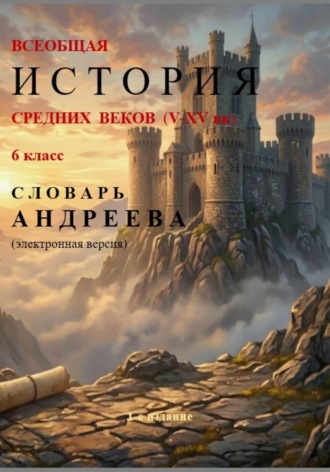 Словарь Андреева. Всеобщая история средних веков (V-XV вв). А. Андреев