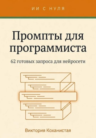 Работа с Claude - 62 готовых промта для программиста. Виктория Коханистая