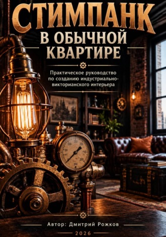 ДМИТРИЙ РОЖКОВ. Стимпанк в обычной квартире. Практическое руководство по созданию индустриально-викторианского интерьера