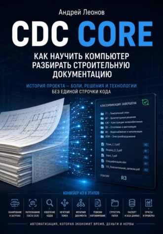 CDC Core. Как научить компьютер разбирать строительную документацию. Андрей Леонов