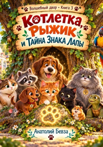 Анатолий Бевза. Котлетка, Рыжик и тайна знака лапы