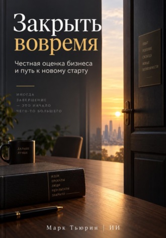 Закрыть вовремя: Честная оценка бизнеса и путь к новому старту. 