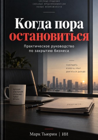 Когда пора остановиться: Практическое руководство по закрытию бизнеса. 