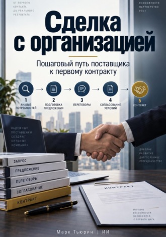 Сделка с организацией: Пошаговый путь поставщика к первому контракту. 