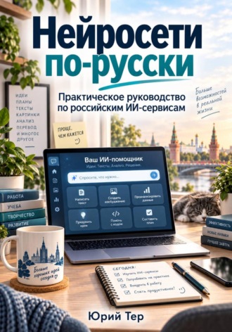 Нейросети по-русски - практическое руководство по российским ИИ-сервисам. Юрий Тер