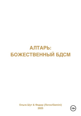 Ольга Шут. Алтарь: Божественный БДСМ