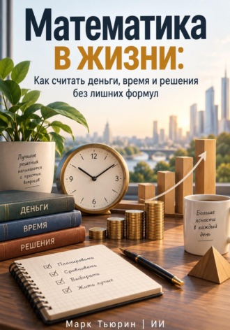 Математика в жизни: Как считать деньги, время и решения без лишних формул. Марк Тьюрин