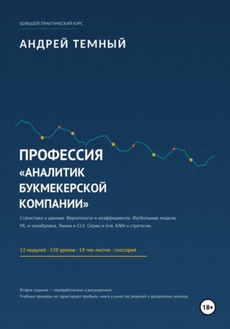 Профессия - аналитик букмекерской компании. 