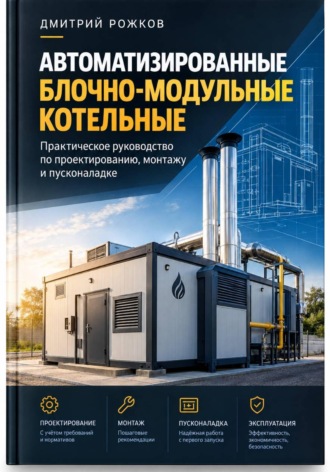 Автоматизированная блочно-модульная котельная. Практическое руководство по проектированию, монтажу и пусконаладке. ДМИТРИЙ РОЖКОВ