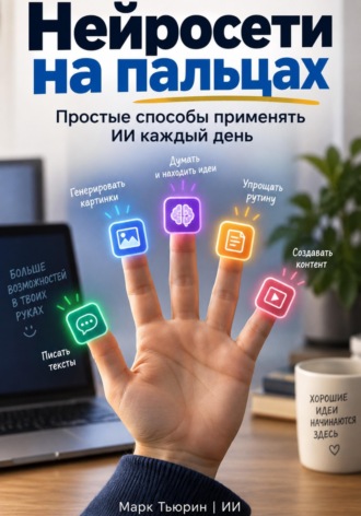 Нейросети на пальцах: Простые способы применять ИИ каждый день. Марк Тьюрин