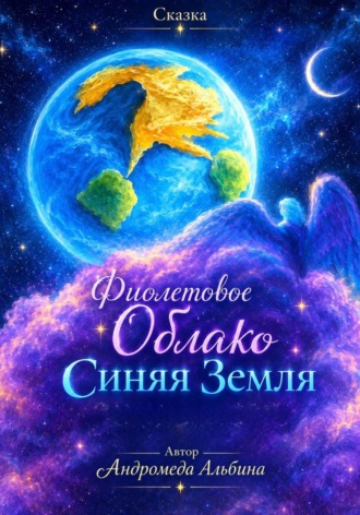 Альбина Андромеда. Фиолетовое облако Синяя Земля