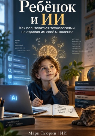 Марк Тьюрин. Ребёнок и ИИ: Как пользоваться технологиями, не отдавая им своё мышление