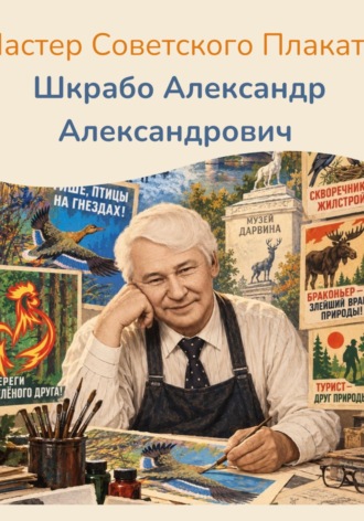 Мастер Советского Плаката Шкрабо Александр Александрович. Татьяна Шкрабо