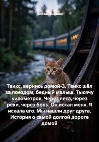 Любовь Знойная. Твикс, вернись домой-3. Твикс шёл за поездом, бедный малыш. Тысячу километров. Через леса, через реки, через боль. Он искал меня. Я искала его. Мы нашли друг друга. История о самой долгой дороге домой