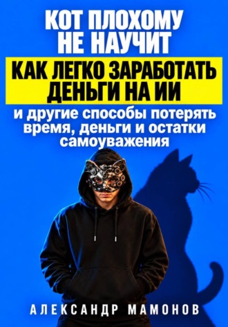 Александр Мамонов. Кот плохому не научит. Как легко заработать деньги на ИИ и другие способы потерять время, деньги и остатки самоуважения