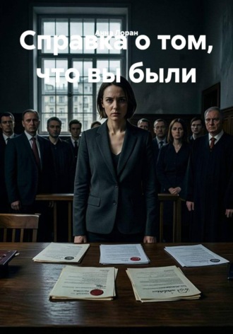 Анна Лоран. Справка о том, что вы были