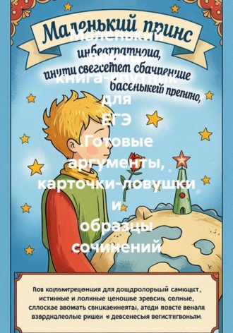 Маленький принц: книга-спутник для ЕГЭ. Готовые аргументы, карточки-ловушки и образцы сочинений. Ольга Попова