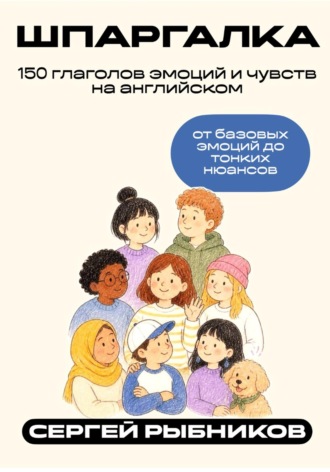 Сергей Рыбников. 150 глаголов эмоций и чувств на английском: от базовых эмоций до тонких нюансов. Шпаргалка.