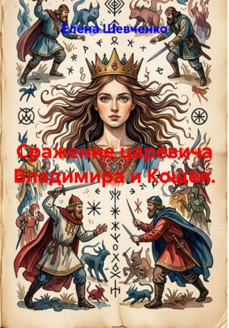 Елена Шевченко. Сражение царевича Владимира и Кощея.