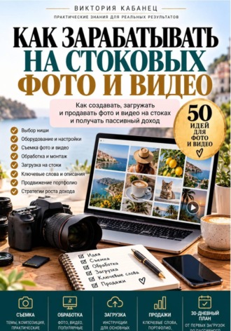 Виктория Кабанец. Как зарабатывать на стоковых фото и видео