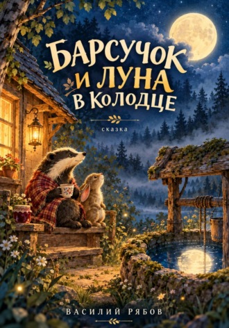Барсучок и Луна в колодце. Василий Рябов