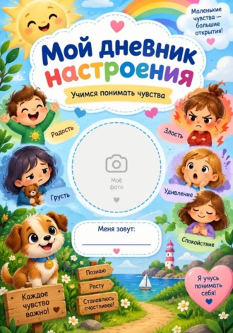 Анна Бахманн. Дневник настроения. Рабочая тетрадь для детей 5–7 лет
