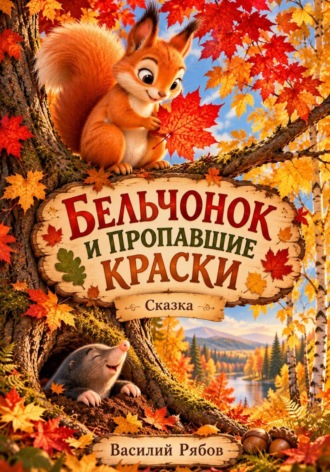 Василий Рябов. Бельчонок и пропавшие краски