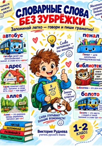 Виктория Руднева. Словарные слова без зубрежки